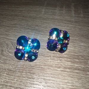✨STUNNING KING HENRY THE 8TH STYLE VINTAGE CLIP ON EARRINGS - STUNNING!!!✨